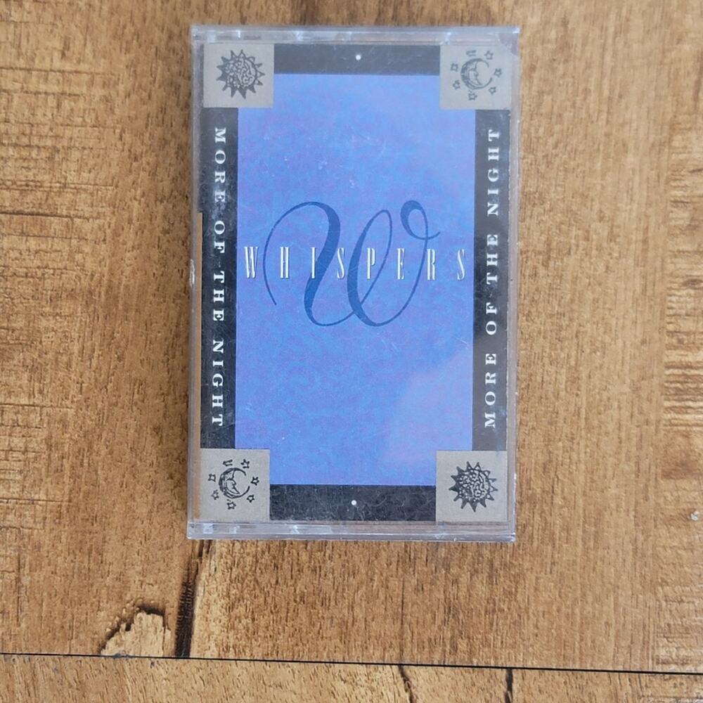 Vtg 1990 Whispers MORE OF THE NIGHT Cassette Tape